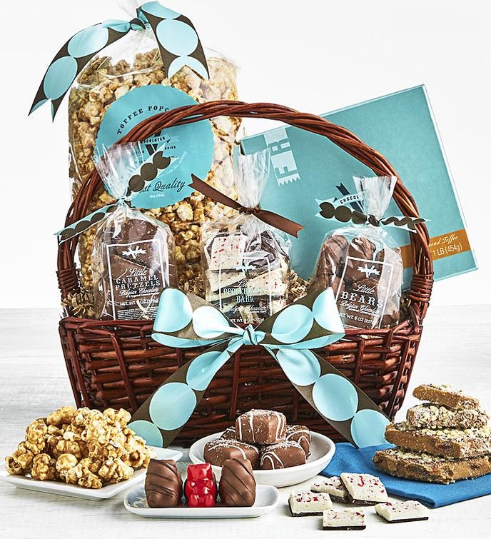 V Chocolates Exceptional Gift Basket